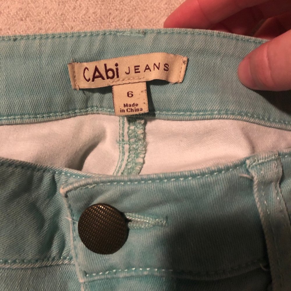 CABI color jeans